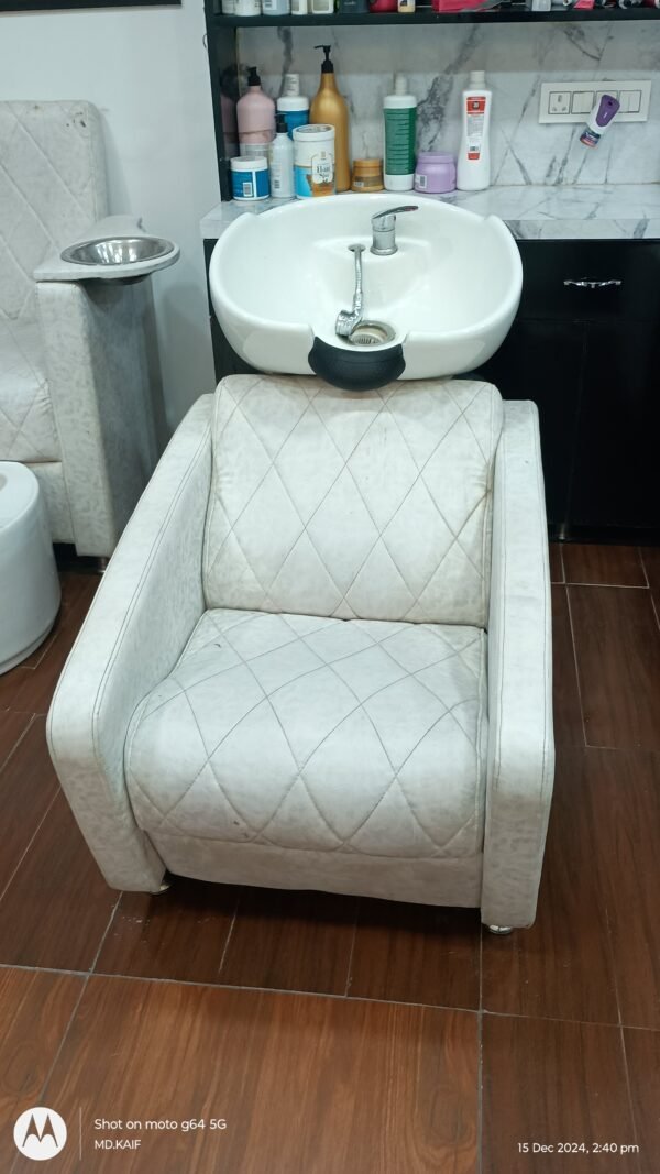 shampoo chair fabric change